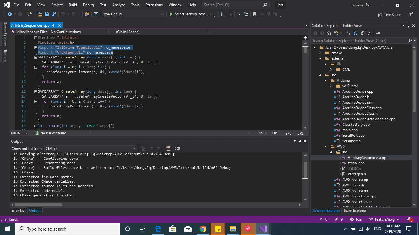 How to add *.dll or *.lib into project C++ for Cmake of visual studio IDE ?  - Code - CMake Discourse