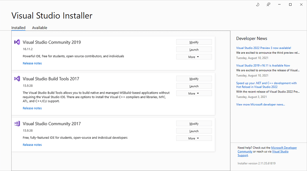 No cmake c compiler could be found no cmake cxx compiler could be